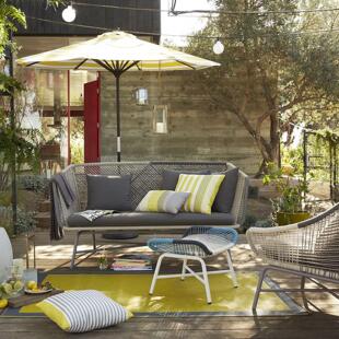 户外藤编沙发组合室外庭院花园酒店民宿餐饮休闲阳台桌椅藤编藤椅