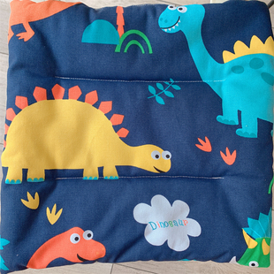 防滑卡通恐龙宝宝幼儿园坐垫儿童椅垫小学生保暖椅子垫松紧套冬薄