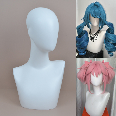 假发支架头模cos毛娘专用兽装放置模特头修毛展示台假人头部模型