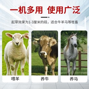 亚伦大力士铡草粉碎机家用小型玉米秸秆碎草机喂牛羊打草机养殖电