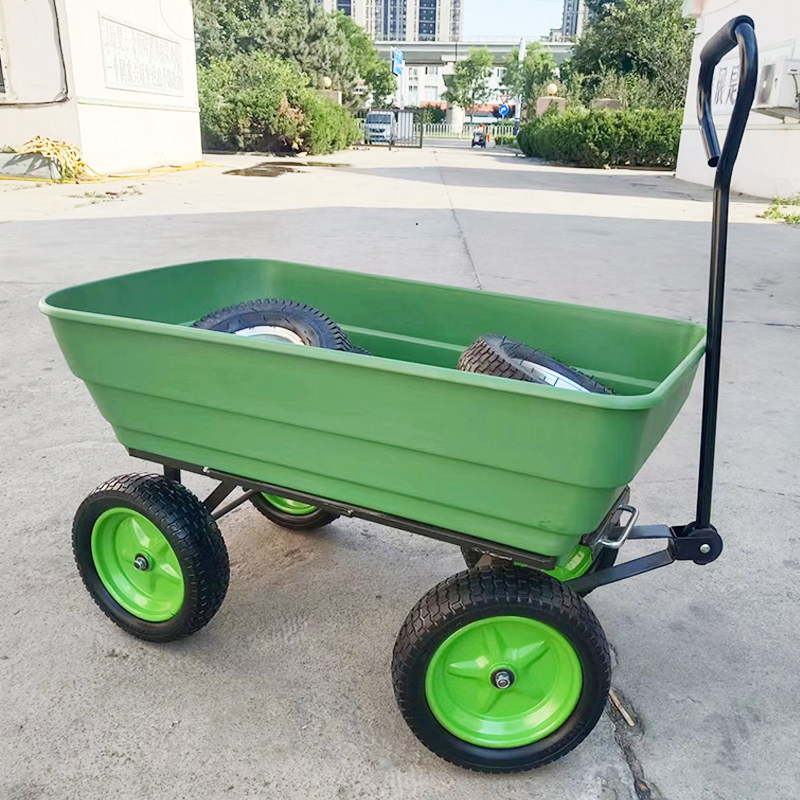 四轮塑料翻斗车牵引拖车露营摆摊小推车平板折叠拉货车推拉搬运车,商业/办公家具,平板手推车/工具车/爬楼机,淘宝优惠券,粉丝福利购,淘宝优惠卷