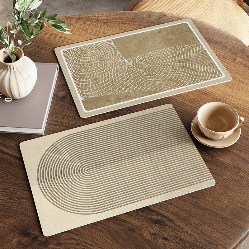 侘寂风餐垫垫隔热垫防烫垫碗垫家用厨房锅垫盘垫杯垫餐桌垫防水垫,居家布艺,餐垫,淘宝优惠券,粉丝福利购,淘宝优惠卷