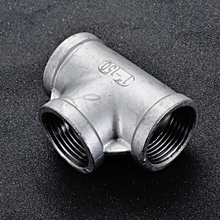 内螺纹三通4分6分1寸DN15 内丝异径三通 304不锈钢变径三通