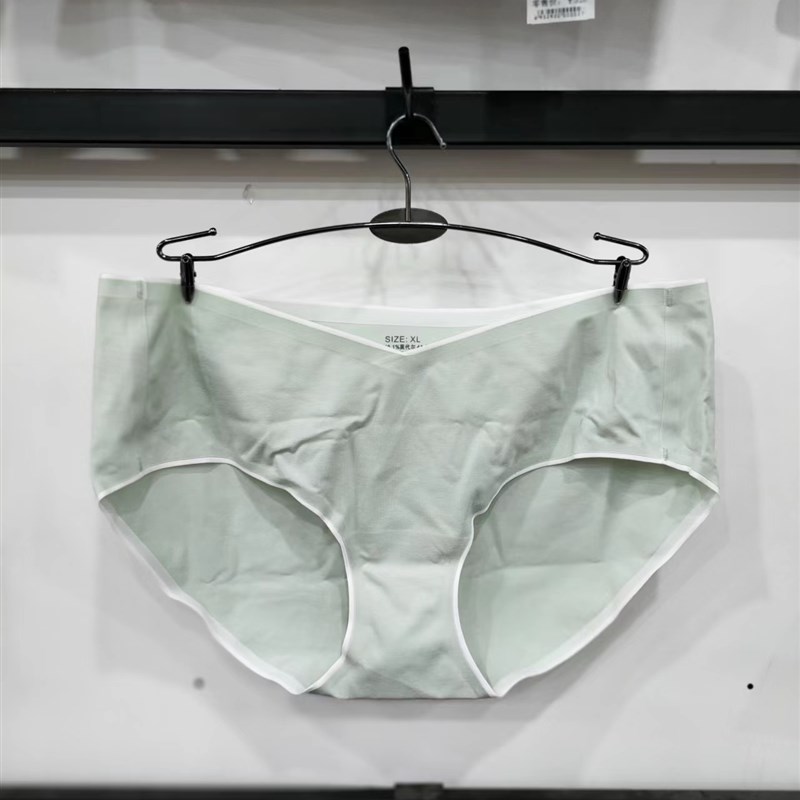 孕期低腰棉内裤零感果冻裤十月独宠1103孕妇内裤四条混装三角底裤