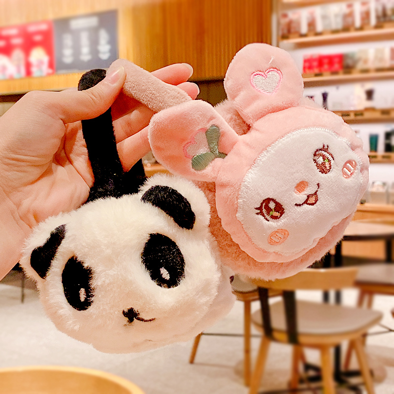 儿童保暖耳罩女童可爱毛绒冬季防寒防冻耳套兔子耳暖加厚护耳耳包