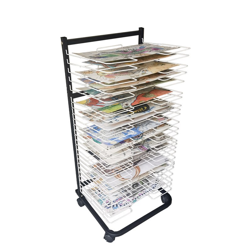 可纳宜8KA34KA2晾画架丝网4开8开晒画架晒干架多层晾画架美术画室