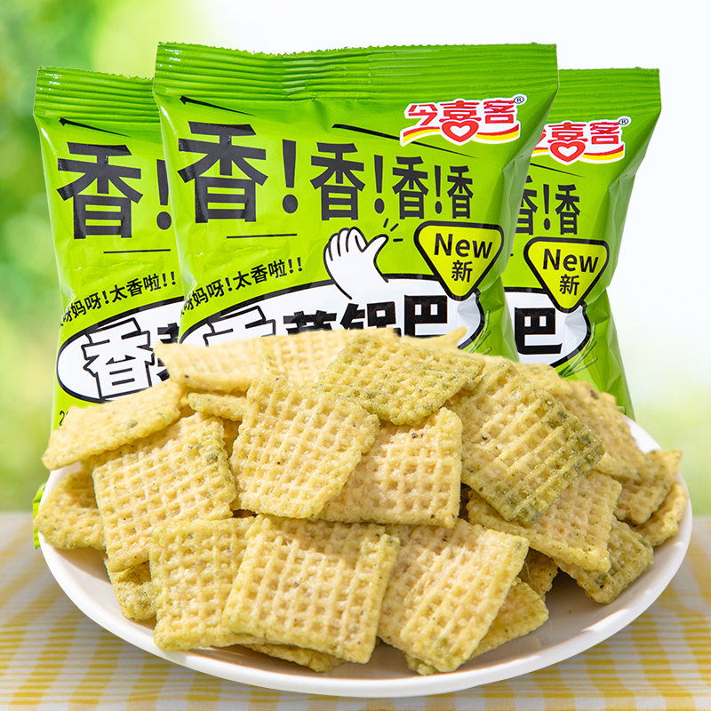 今喜客香菜锅巴网红膨化食品