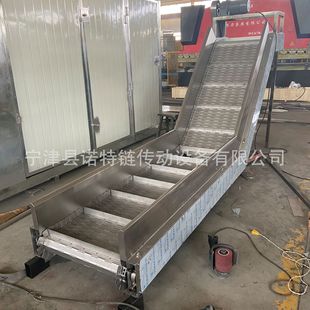 自动上料提升机大豆烘干机 链板输送机 海带流水线裙边链板输送机