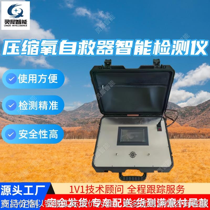 检测精度高自救器智能检测仪 YZZⅡP型压缩氧自救器智能检测仪
