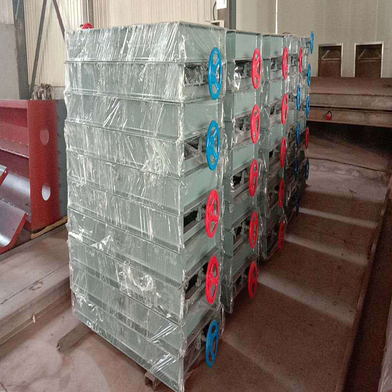 定制方口阀门 矩形手动挡板阀 矩形气动截止阀 手动插板阀