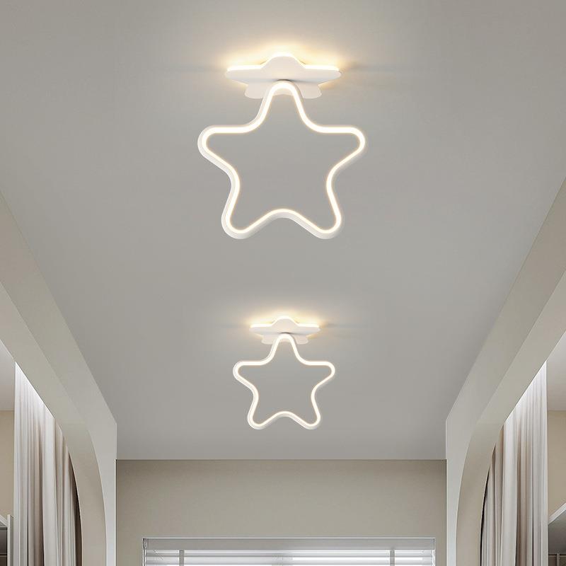 2024新款创意星星过道灯走廊灯简约现代网红爆款入户门厅玄关灯具