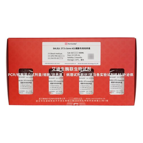 BALB/c 3T3 clone A31细胞专用培养基 包含所需成分 用于细胞培养
