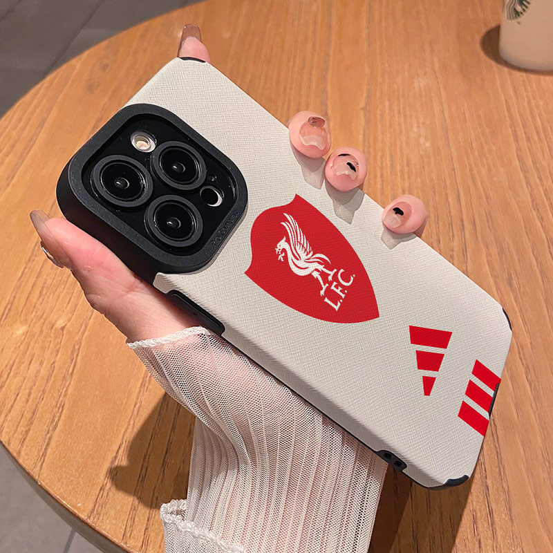 足球利物浦球队适用苹果华为vivo荣耀oppo小米iPhone17promax手机保护外壳16 15硅胶14 13新款12 11情侣P80男
