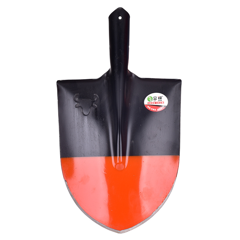 农用锰钢大号特大铁锹方头钢锹全钢尖头加厚铁铲平口挖树铲子木柄