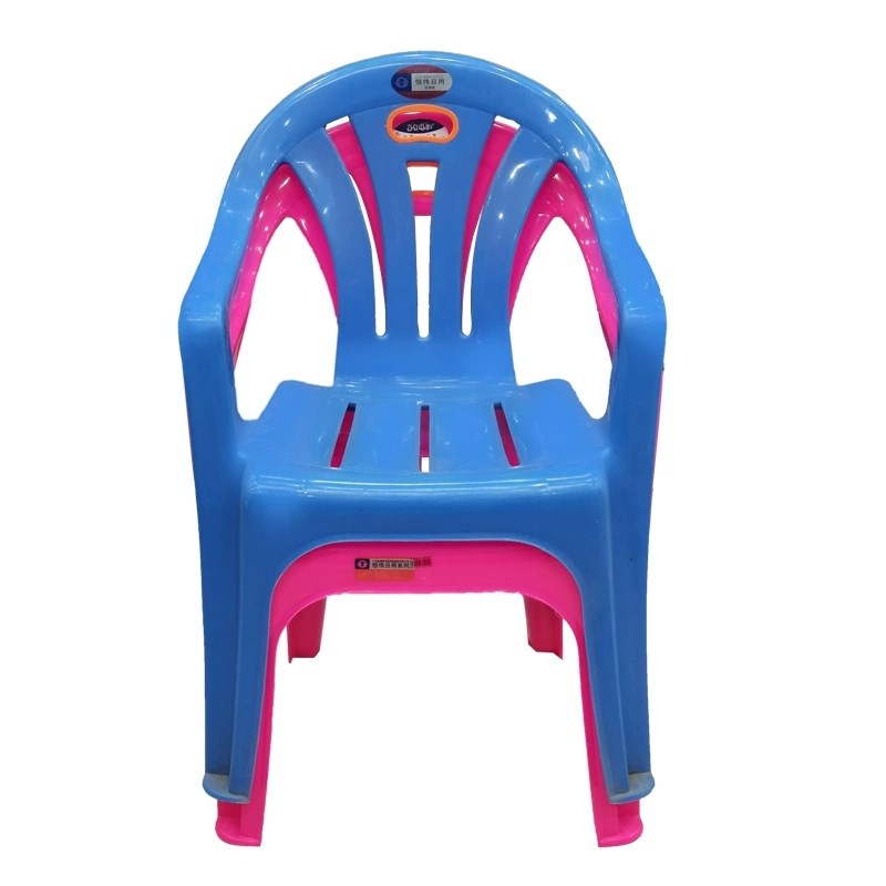 简约加厚塑料靠背椅大排档户外休闲桌椅扶手椅夜市烧烤小吃店椅子