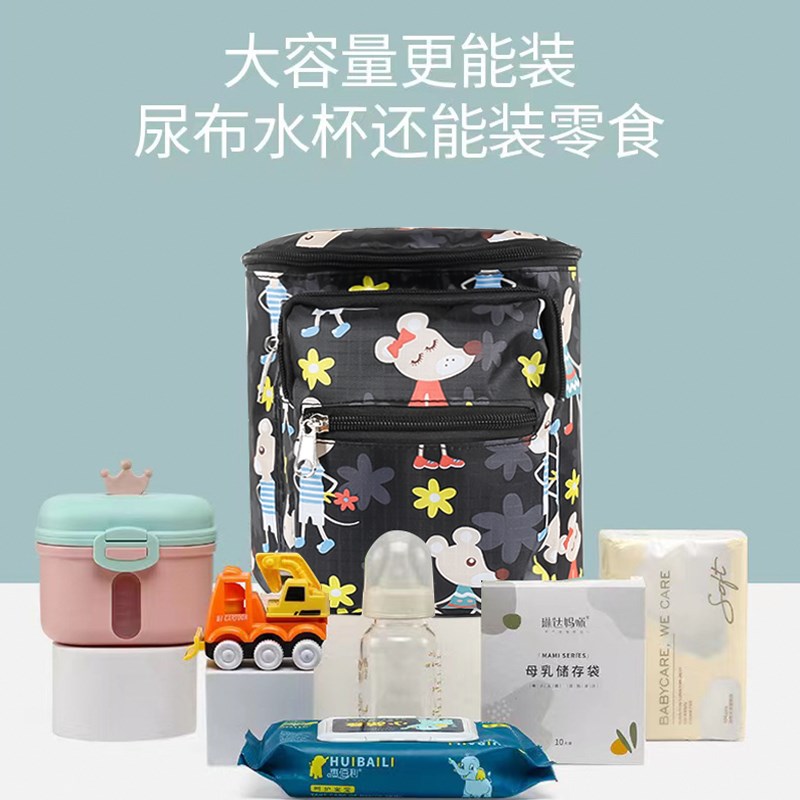 婴儿手推车挂包通用遛娃神器置物袋儿童三轮车储物筐收纳挂袋配件