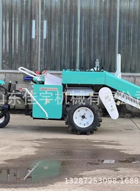 单行柴油玉米收获机佳宇带扒皮家用收割机 玉米秸秆还田粉碎机