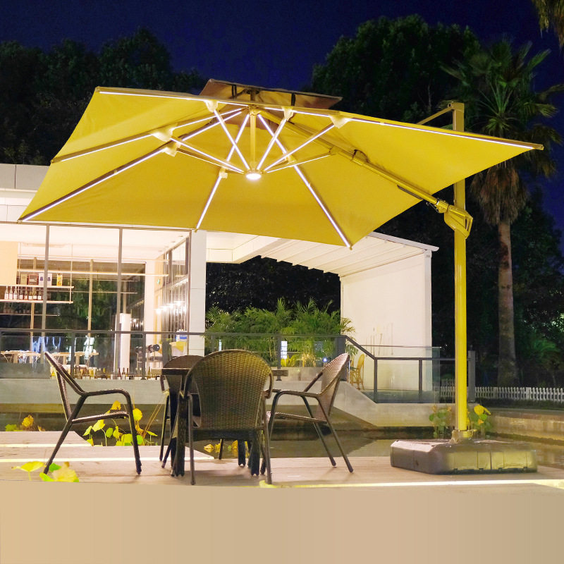 优澜户外遮阳伞露天花园酒店庭院咖啡厅中柱伞太阳能商用罗马伞,机械设备,其他机械设备,淘宝优惠券,粉丝福利购,淘宝优惠卷