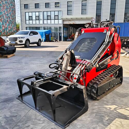 一机多用滑移装载机属具 货叉/螺旋钻/松土器/破碎锤快速更换属具