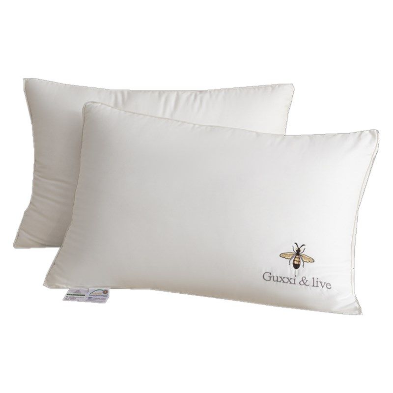 可水洗枕头枕芯一对装家用酒店单双人不塌陷不变形护颈椎助睡眠男