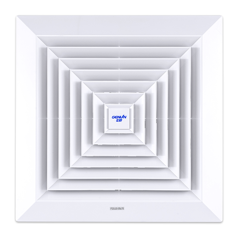 正野天花板直排式换气扇强力高效低噪吸顶排风扇非管道吊顶抽风机