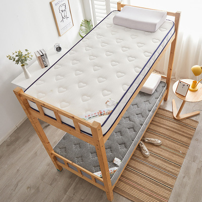 学校学生铁床宿舍专用床垫90x190cm5公分折叠垫子90*200上下铺1米