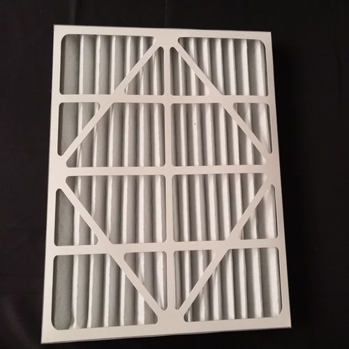 纸框初效板式过滤器G4滤网空调箱除尘净化风口折叠式无纺布滤芯