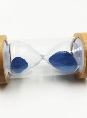 新古典竹木质沙漏 3/6/7/8/15/25/30分钟餐厅沙漏计时器招财摆件