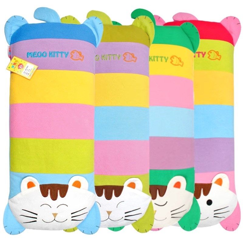 双漫喵喵猫学生枕头吸汗透气荞麦枕8-18岁决明子枕四季通用