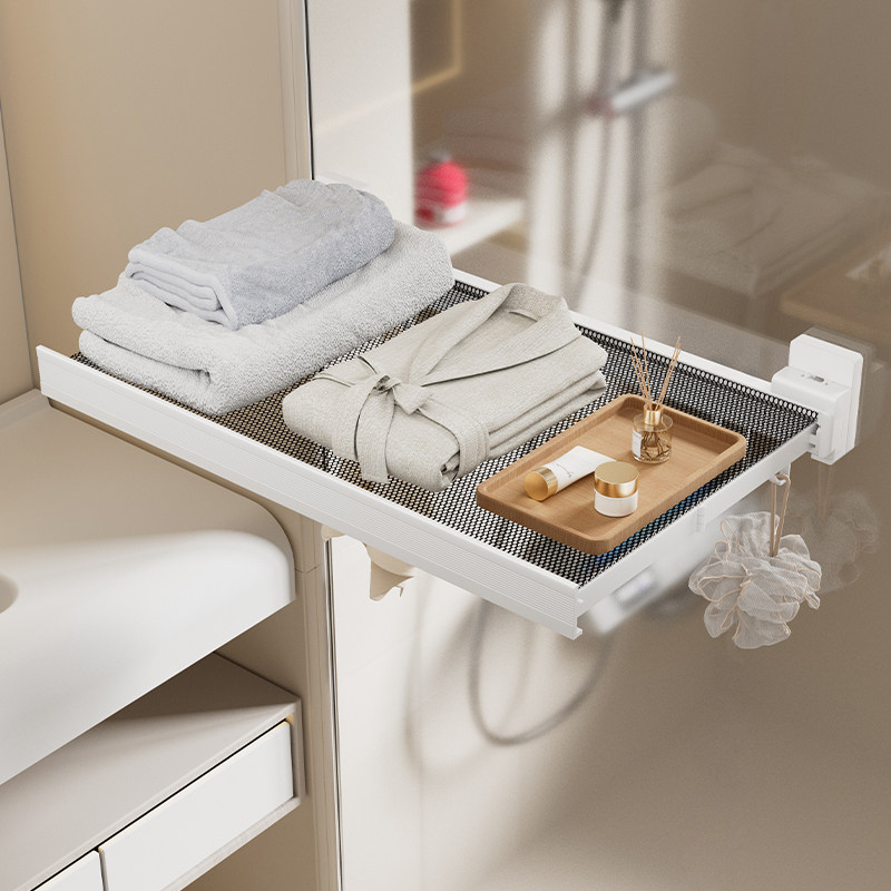 浴室吸盘伸缩浴巾架毛巾架卫生间放衣服神器厕所T免打孔毛巾置物,家庭/个人清洁工具,毛巾挂/毛巾架,淘宝优惠券,粉丝福利购,淘宝优惠卷