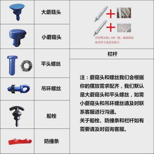水上塑料浮筒钓鱼养殖浮台游船z浮动码头塑料漂浮浮筒摩托艇泊位