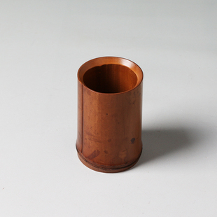 日式竹编花器 插花桶 绕枝花器 花器配件花瓶花篮 古典竹筒花器