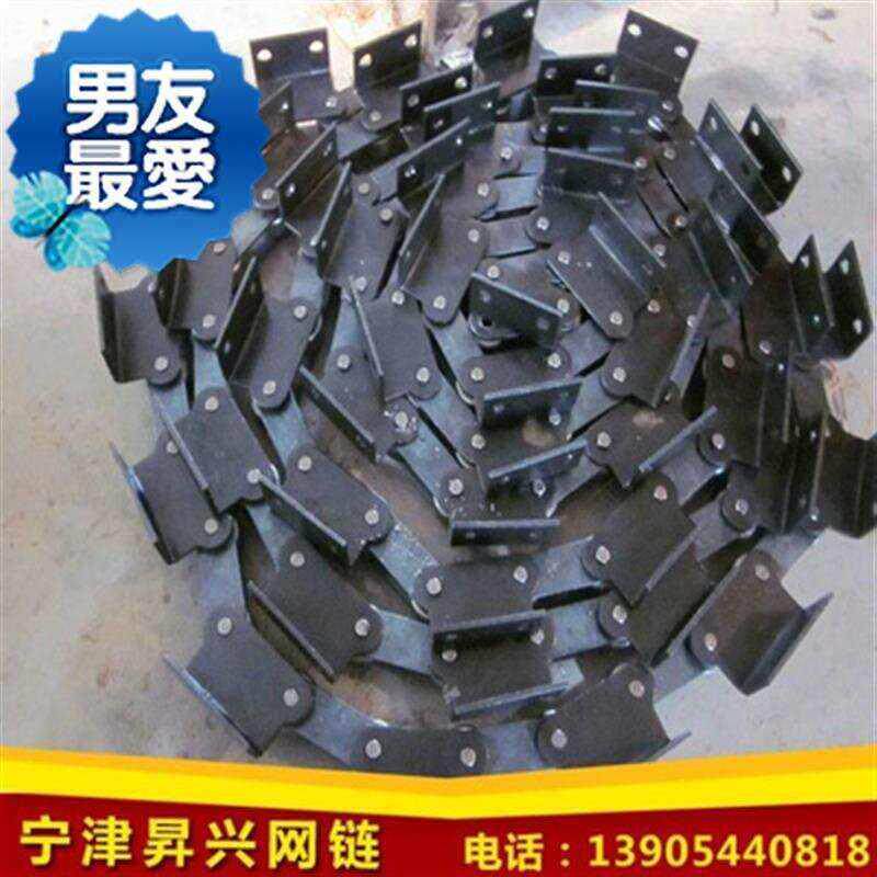 长节距输送链条不锈钢淬火热处j理工业传动5分3分2分异Z型挡板链