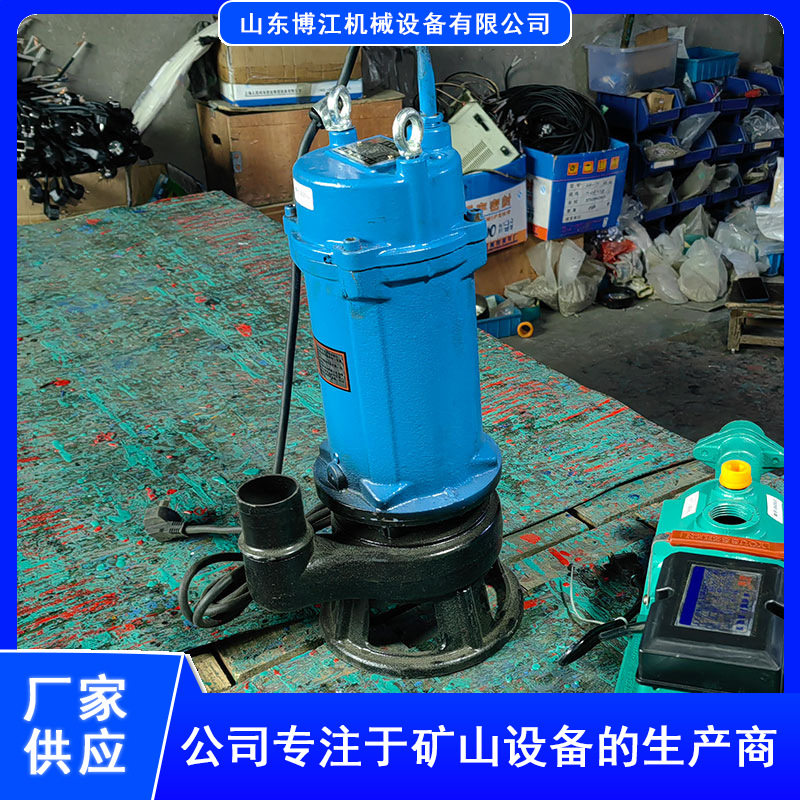 单相切割泵带切割装置污水污物潜水泵单相三相切割污水泵