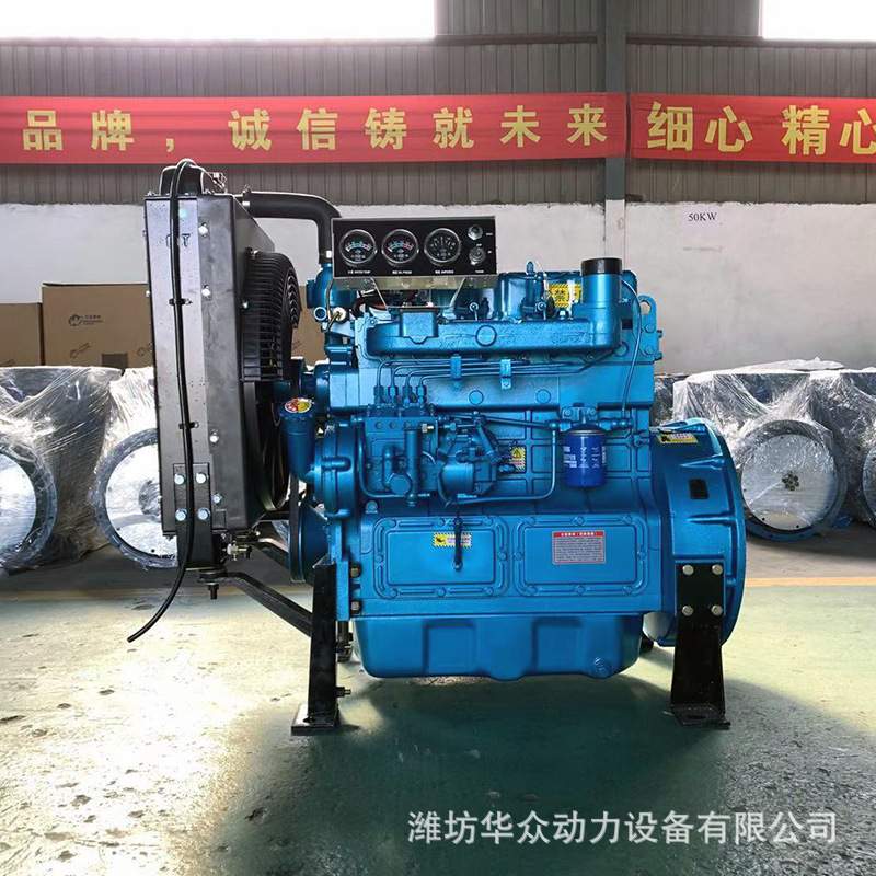 潍坊K4100D柴油发动机 出口外贸潍坊水冷四缸ZH4100D柴油机