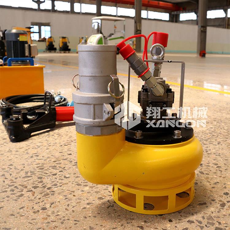 小型耐磨液压抽水泵泥塘洗沙抽砂渣浆泵防洪防汛应急排污泵