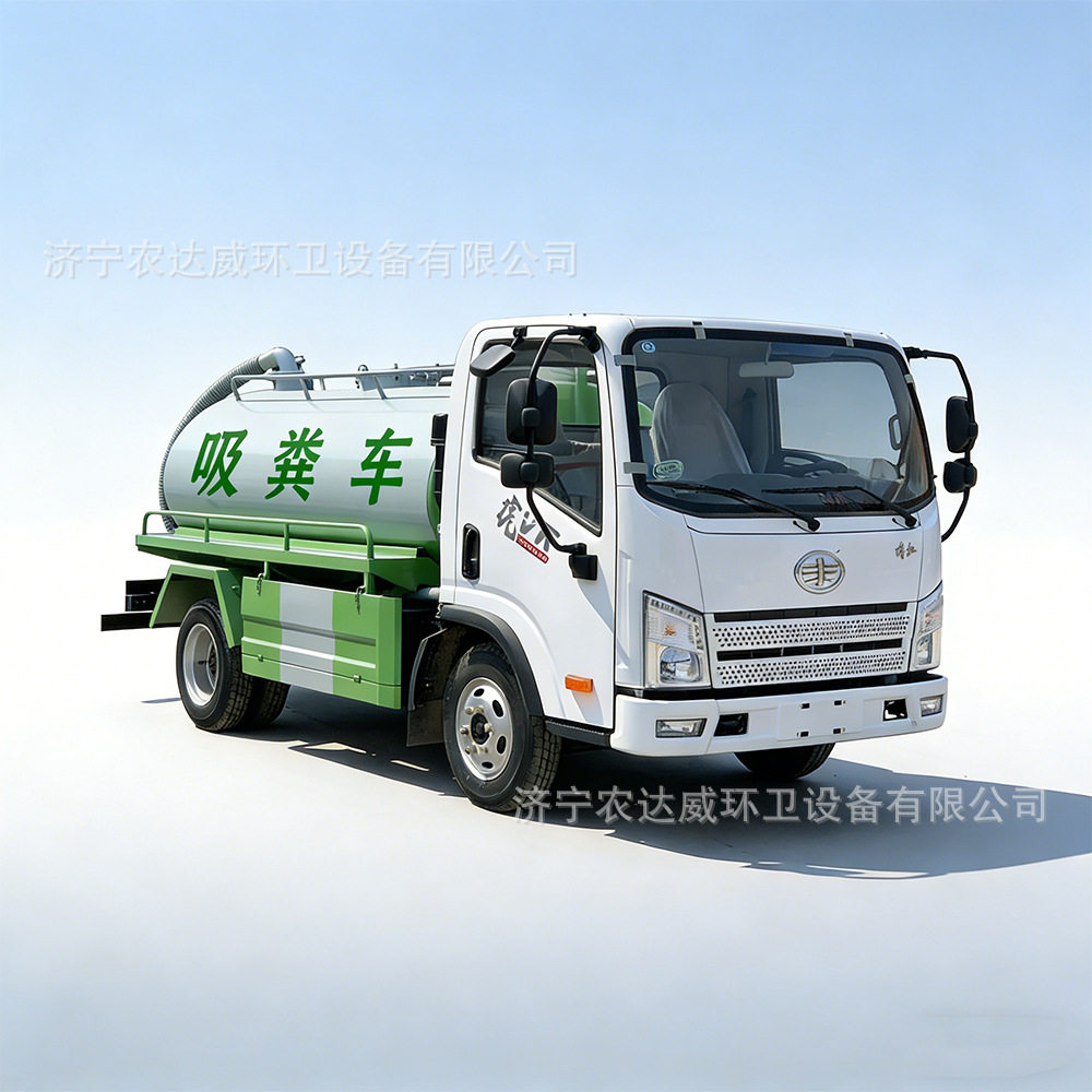小型蓝牌5立方吸粪车城乡农村5吨抽粪车养殖厂真空吸污城镇吸粪
