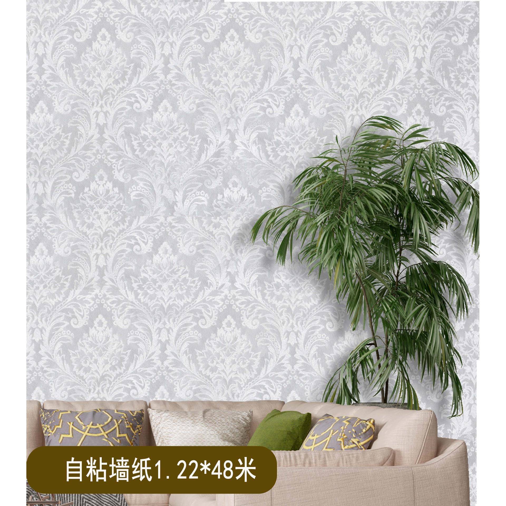 彩晶膜厂价直销自粘墙纸自贴墙纸暗花压花素色布纹条纹彩装膜背景