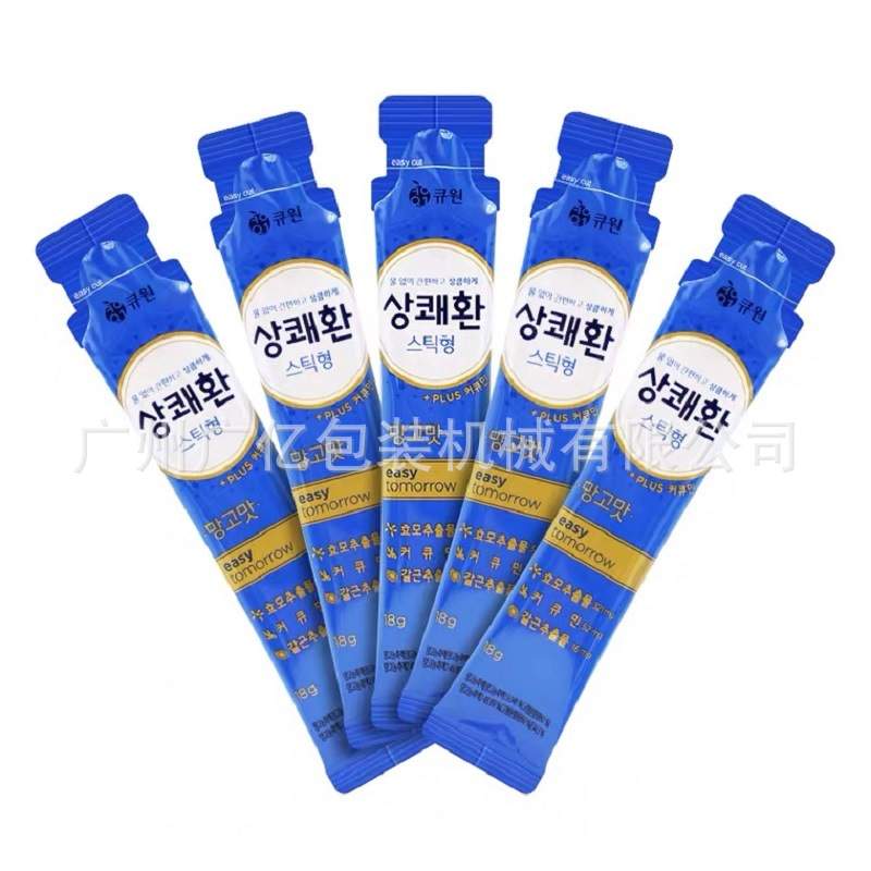 圆角袋小苏打液体包装机 自动固体漱口水包装机 条状液体包装机