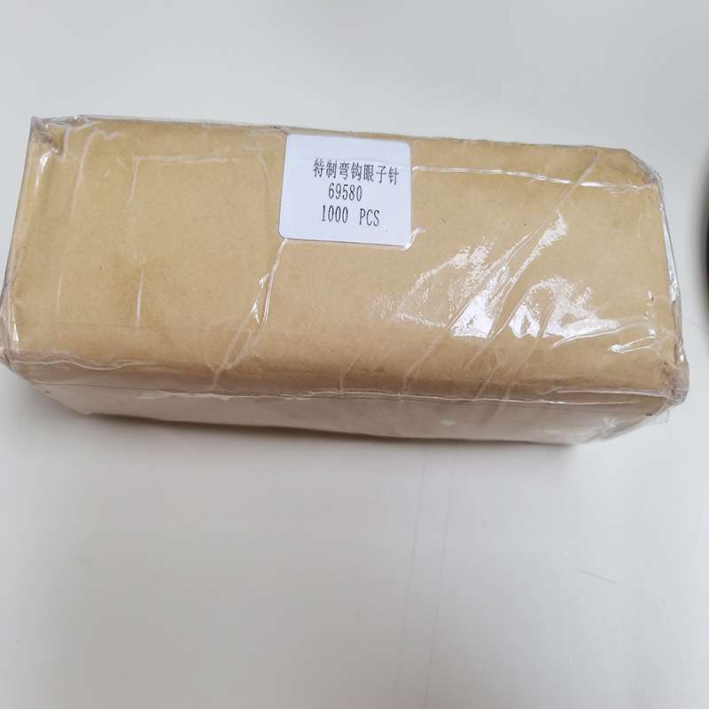 直发钩编机眼子针980嘉胜缪勒机配件105-530橡筋针1000枚一包