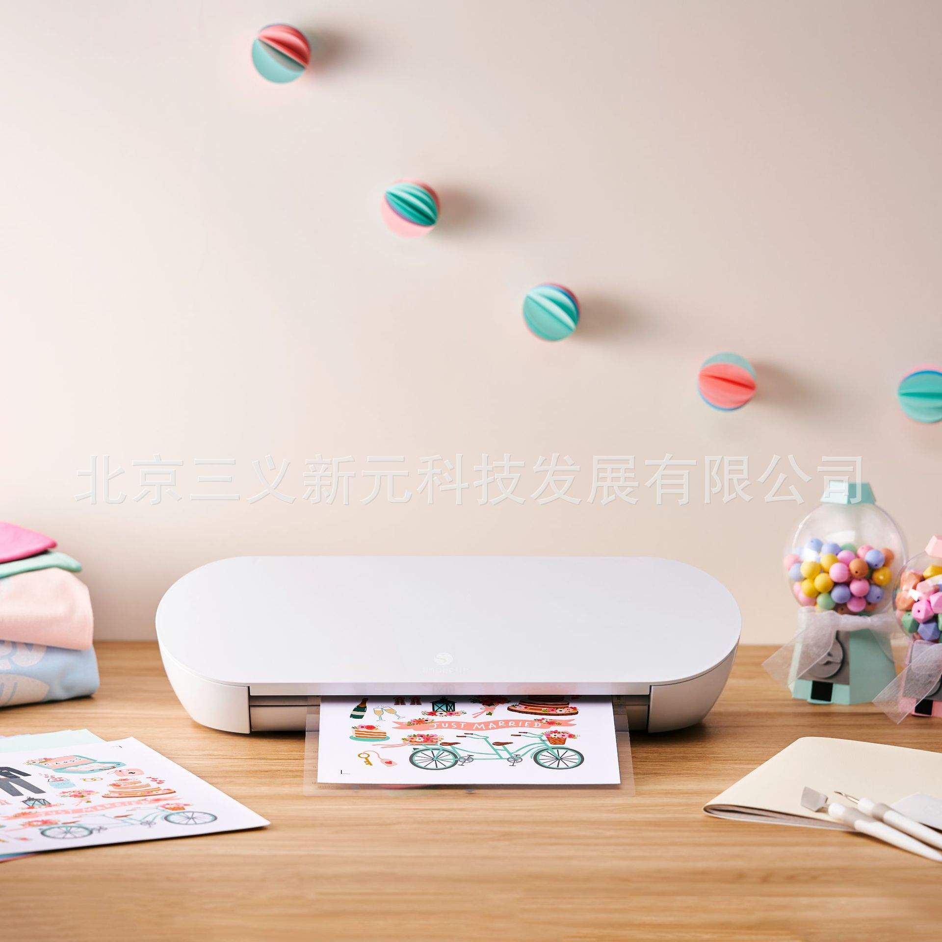 原装进口Portrait4桌面型mini刻字机A4不干胶卡纸PU烫金巡边切割