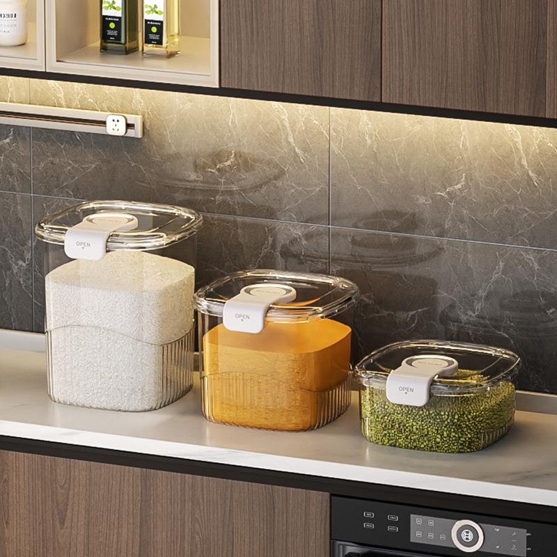 家用厨房防虫防潮密封五谷杂粮储粮桶面粉收纳储米箱塑料杂粮米桶