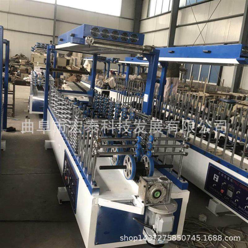 宏泰HT-BFJ竹木纤维护墙板包覆机 冷热两用热熔胶包覆机