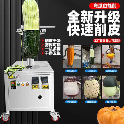 全自动冬瓜削皮机商用电