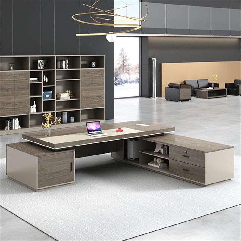 办公家具桌椅组合总裁桌总经理办公室大班台主管桌简约现代