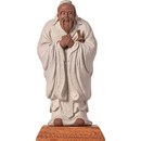 紫砂孔夫子国学圣人古代历史人物雕像家居书房禅意工艺品老子摆件
