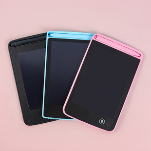 儿童液晶手写板LCD彩色绘画涂鸦儿童画板手写板写字板家用液晶可擦写黑板电子绘画板画画消除一键6.5存