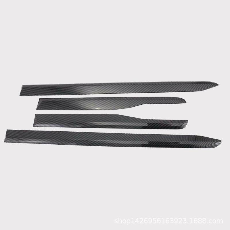 19胜达门边条车身饰条改装适用现代新胜达车门防擦防撞装饰亮片M
