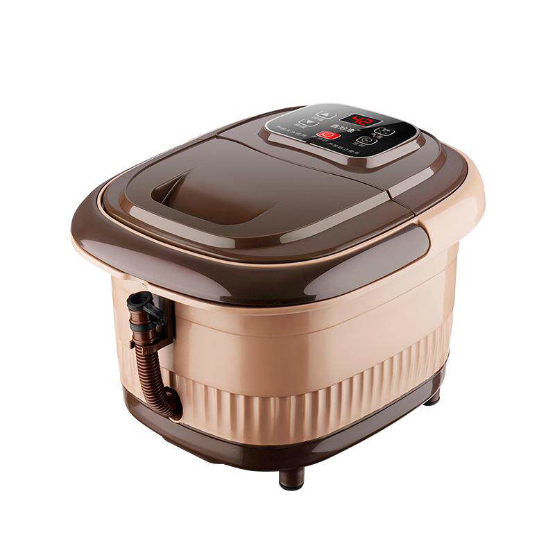 全自动足浴盆电动滚轮按摩深桶加热洗脚盆家用足疗按摩泡脚器