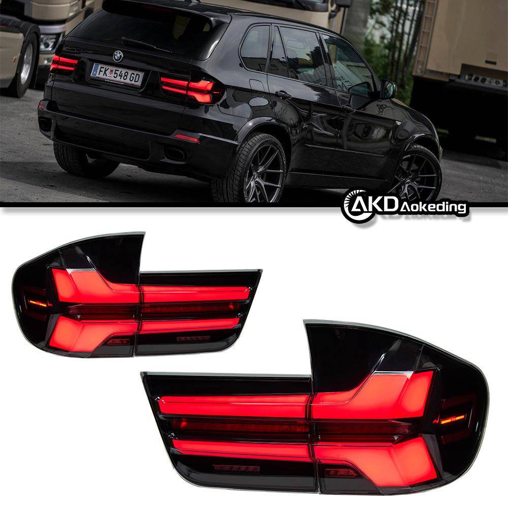适用于07-13款汽车灯宝马X5LED尾灯E70LED尾灯G05设计信号灯